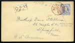 Stamp of Large Lots and Collections 1870-1930, LEVANT: Attractive accumulation of more than 160 covers, cards or cover fronts