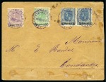 Stamp of Large Lots and Collections 1870-1930, LEVANT: Attractive accumulation of more than 160 covers, cards or cover fronts