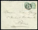 Stamp of Large Lots and Collections 1870-1930, LEVANT: Attractive accumulation of more than 160 covers, cards or cover fronts