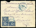 Stamp of Large Lots and Collections 1870-1930, LEVANT: Attractive accumulation of more than 160 covers, cards or cover fronts