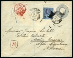 Stamp of Large Lots and Collections 1870-1930, LEVANT: Attractive accumulation of more than 160 covers, cards or cover fronts