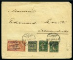 Stamp of Large Lots and Collections 1833-1934 MIDDLE EAST: Attractive accumulation of more than 150 covers and cards