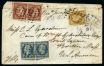 Stamp of Large Lots and Collections 1833-1934 MIDDLE EAST: Attractive accumulation of more than 150 covers and cards