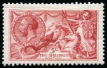Stamp of Great Britain » King George V » 1913-19 Seahorse Issues 1913 Waterlow 2s6d, 5s, 10s & £1 Seahorses mint og