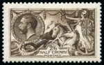 Stamp of Great Britain » King George V » 1913-19 Seahorse Issues 1913 Waterlow 2s6d, 5s, 10s & £1 Seahorses mint og