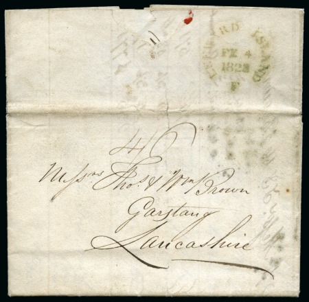 Stamp of Danish West Indies » Pre-Philately and Stampless Covers 1807-63, Fascinating postal history lot of 17 covers
