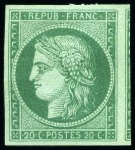Stamp of France » Collections 1849-1873, Lot de +150 essais dont Cérès, Empire