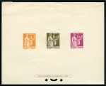 Stamp of France 1932-37, Deux épreuves de luxe collectives : Semeuse