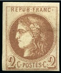 Stamp of France » Collections 1870 BORDEAUX Sélection de neuf et oblitérés