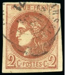 Stamp of France » Collections 1870 BORDEAUX Sélection de neuf et oblitérés