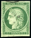 Stamp of France » Collections 1849 CERES Une exceptionnelle sélection de timbres
