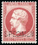 Stamp of France » Collections 1854-75, Exceptionnelle sélection de timbres classiques