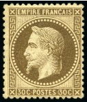 Stamp of France » Collections 1854-75, Exceptionnelle sélection de timbres classiques