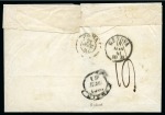 Stamp of Italian States » Sardinia 1855-62 20c Cobalt grey tied by CELLE 17 MAG 61 cds