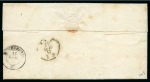 Stamp of Italian States » Sardinia 1855-62 20c Cobalt-green tied by CALLIANO 13 LUG 1857