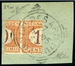 Stamp of Italy » Italy and Areas Collections and Lots 1850-1937 Mint & used selection on cards with useful