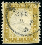Stamp of Italy » Italy and Areas Collections and Lots 1850-1937 Mint & used selection on cards with useful