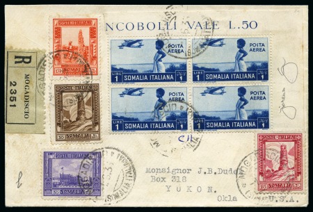 Stamp of Italy » Italian Colonies and Possessions » Somalia 1932-40, Attractive selection of 17 airmail items,