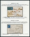 Stamp of France L'utilisation du 20c Empire Non dentelé en Poste MilitaireBel