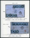 Stamp of France L'utilisation du 20c Empire Non dentelé : les tarifs
