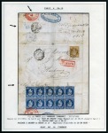 Stamp of France L'utilisation du 20c Empire Non dentelé : les tarifs