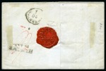 Stamp of Switzerland / Schweiz » Sitzende Helvetia Ungezähnt » 1857-62 Berner Druck, Dickes Papier 40Rp grün  10Rp blau entwertet ZÜRICH 17 JUIL 62