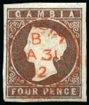 Stamp of British Empire General Collections and Lots 1869-1966 AFRICA individual country ranges on Palo printed leaves