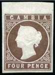 Stamp of British Empire General Collections and Lots 1869-1966 AFRICA individual country ranges on Palo printed leaves