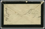 Stamp of France 1871, lettre en provenance de Suisse acheminé 