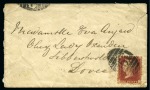 Stamp of France » Guerre de 1870-1871 SEULE ENVELOPPE DE RÉEXPÉDITION CONNUE POUR UNE LETTRE