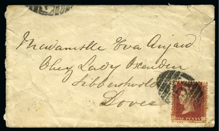Stamp of France » Guerre de 1870-1871 SEULE ENVELOPPE DE RÉEXPÉDITION CONNUE POUR UNE LETTRE