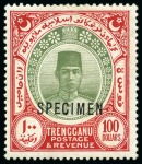 Stamp of Malaysia » Malaysian States » Trengganu 1910-83 Collection mounted on leaves, much completion,