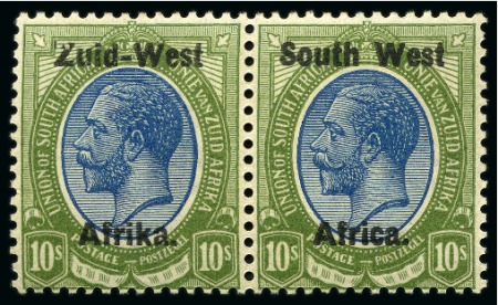 Stamp of South West Africa 1923-30, Mint collection on album pages incl. 1923 Setting I 1/2d to £1 set and 1923 Setting II 5s to £1