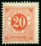 Stamp of Sweden » Collections 1855-1960, Practically complete chiefly mint collection neatly mounted on explicative pages and housed in one folder