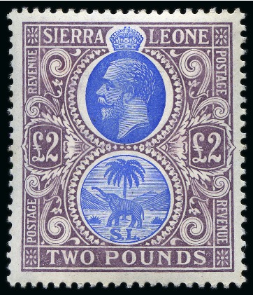 Stamp of Sierra Leone 1859-1933, Mostly mint collection on album pages incl. 1912-21 set to £5 and 1921-28 set to £5