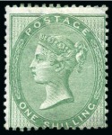 Stamp of Great Britain » Collections 1840-1948, Attractive mostly mint collection in a stockbook incl. high values