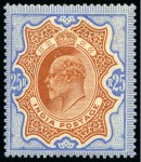 Stamp of India » Collections, Lots etc. 1865-1940, Mint & used collection in 2 stockbooks