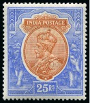 Stamp of India » Collections, Lots etc. 1865-1940, Mint & used collection in 2 stockbooks
