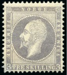 Stamp of Large Lots and Collections 1855-1990, Valuable and attractive mint and used collection