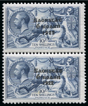 Stamp of Ireland » Collections 1922-35, Mint & used collection of overprints