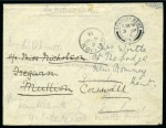 Stamp of Persia » Bushire (British Occupation) 1915 OHMS envelope sent from Bushire on August 9th,