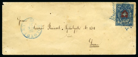 Stamp of Switzerland / Schweiz » Rayonmarken » Rayon I, hellblau, ohne KE (STEIN B2) Type 28 B2/LU, farbintensiv und ringsum gut gerandet,