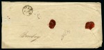 Stamp of Persia » Postal History 1867 Native stampless cover mostly likley from Bushire