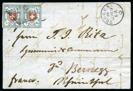 Stamp of Switzerland / Schweiz » Rayonmarken » Rayon I, hellblau, ohne KE (STEIN C2) LETZTTAG-VERWENDUNGTypen 8, 4 C2/RU zwei Einzelmarken,