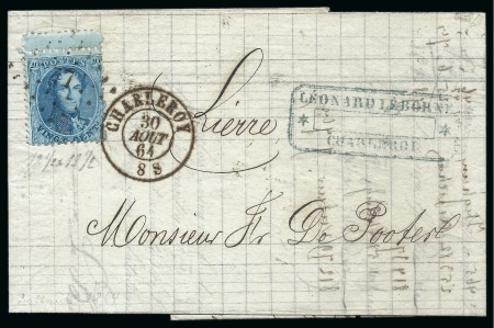 Stamp of Belgium » Collections 1852-1971, Histoire postale