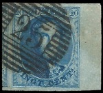 Stamp of Belgium » Belgique. 1851 Médaillons (filigrane sans cadre) - Émission 1852/1865, Ensemble de 17 timbres entre N°6 et 14