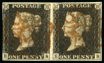 Stamp of Large Lots and Collections 1840-1988 Old-time valuable collection in green stockbook