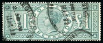 Stamp of Large Lots and Collections 1840-1988 Old-time valuable collection in green stockbook