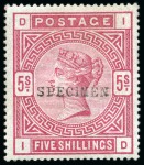 Stamp of Large Lots and Collections 1880-1960, Large red binder with a wonderful array of worldwide varieties, proofs, printing errors, Specimen ovpts, perf varieties, etc.