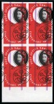 Stamp of Large Lots and Collections 1880-1960, Large red binder with a wonderful array of worldwide varieties, proofs, printing errors, Specimen ovpts, perf varieties, etc.